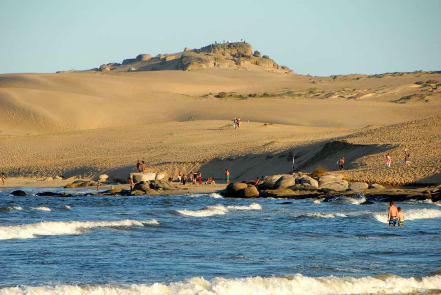 Cabo Polonio. Maison de campagne et mer