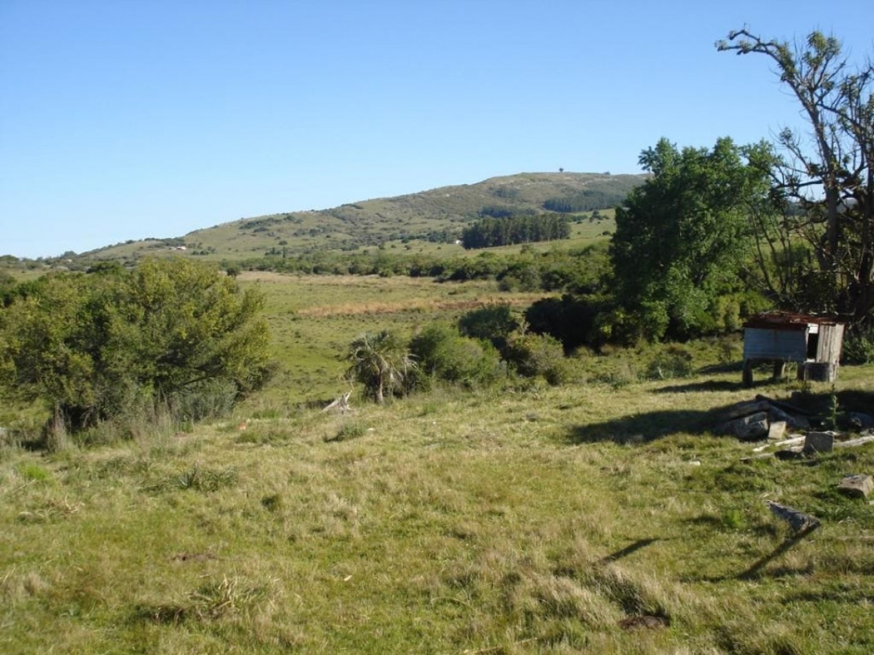 98 hectares de terres naturelles dans la Sierra de Carape. Fort potentiel touristique.
